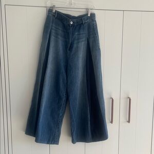 Diesel Indigo Wide-Leg Jeans palazzo style vintage and so cool sz 26